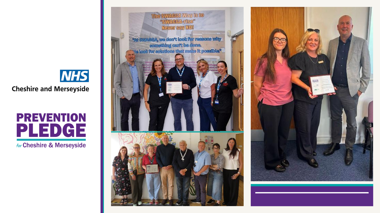 Prevention Pledge Award Photo