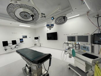 A surgical operating theatre