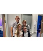 Becky Brumpton With Archie And Her Family
